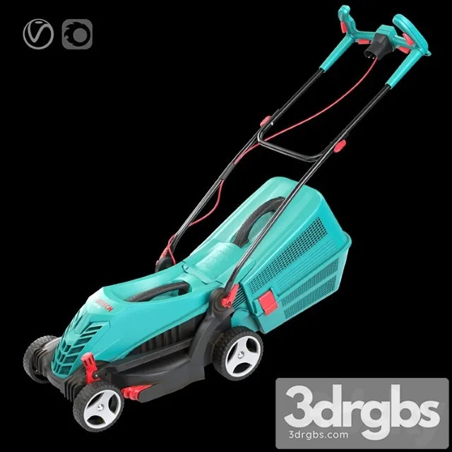 Electric Lawn Mower Bocsh Arm 36 3D Model Download