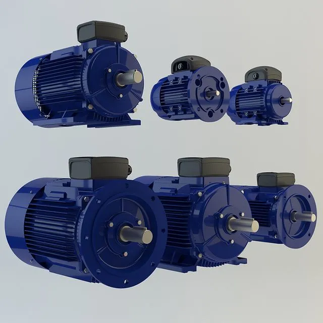 Electric Motor 3D Model