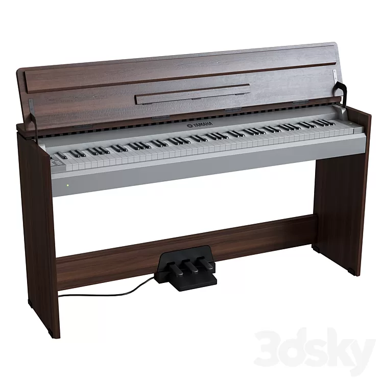 Electric piano Yamaha YDP-S30 3D Model - 3DSKY Decor Helper