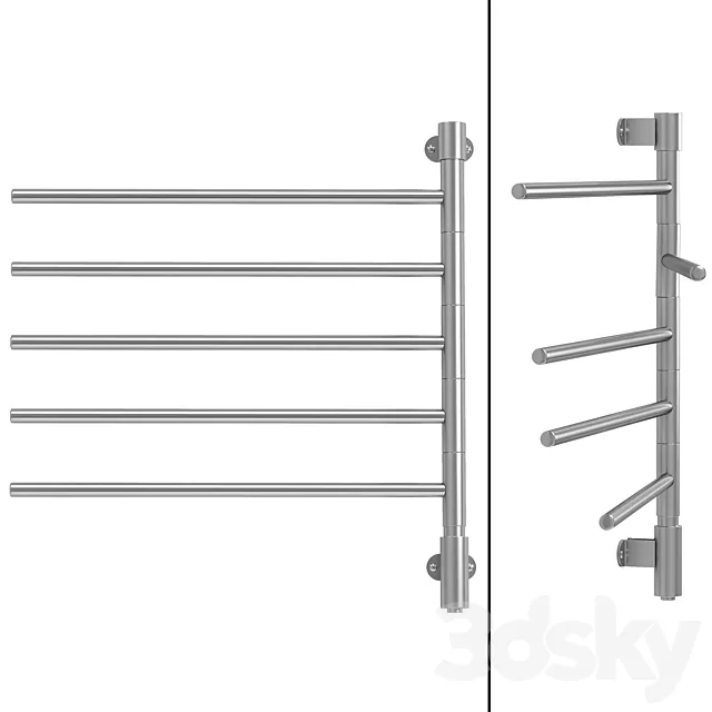Electric towel warmer Energy I-G5 60×50 3D Model Electric towel warmer Energy I-G5 60×50 3D Model