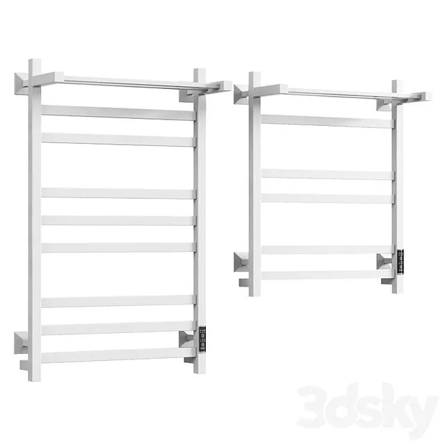 Electric towel warmer EWRIKA Penelope KV 3D Model Electric towel warmer EWRIKA Penelope KV 3D Model