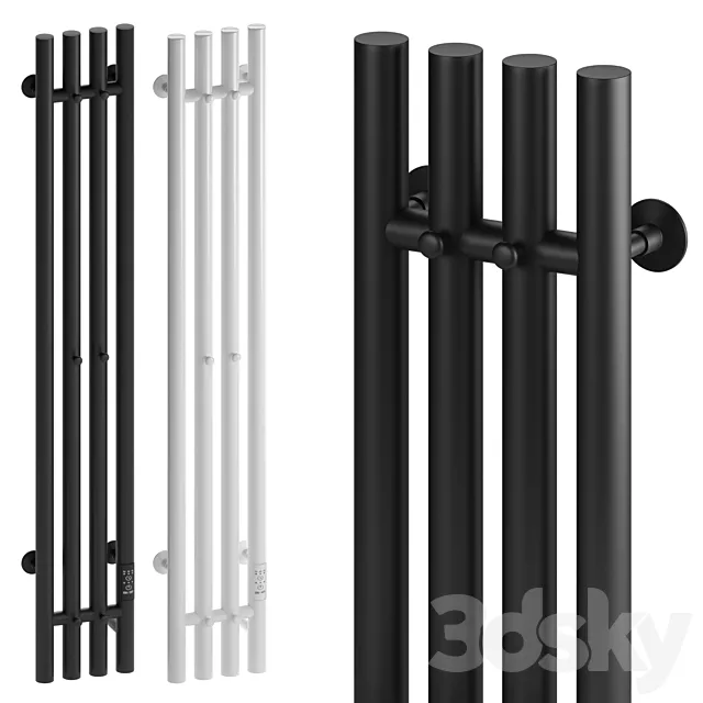 Electric towel warmer EWRIKA Penelope V 120х15 3D Model
