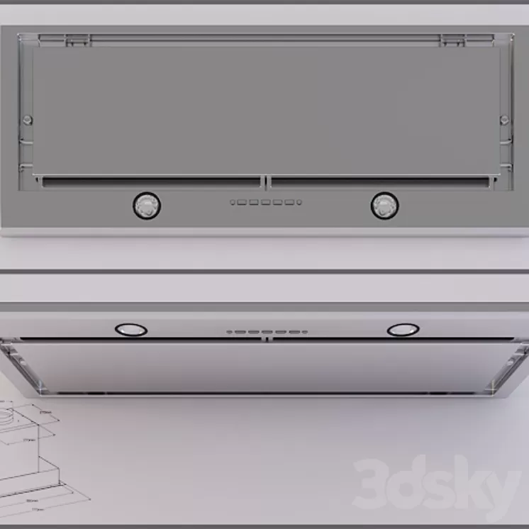 Electrolux EFG90750X 3D Model Electrolux EFG90750X 3D Model