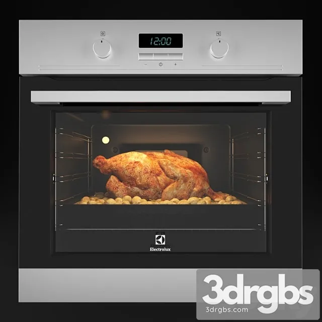 Electrolux Eob 53410 Ax 3D Model Download