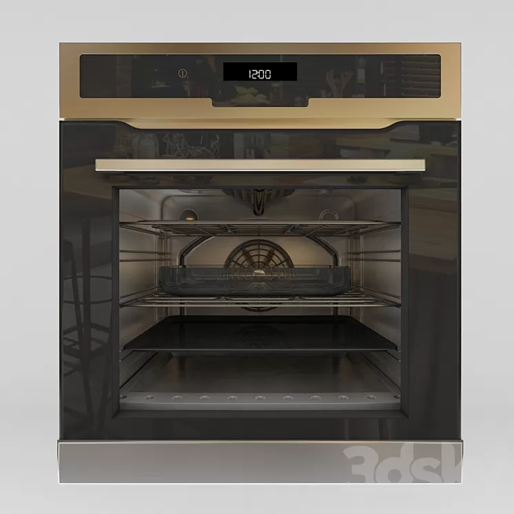 Electrolux Inspiro Oven 3D Model Electrolux Inspiro Oven 3D Model