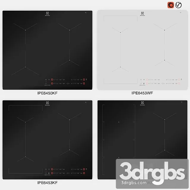 Electrolux – ipe6450kf ipe6453kf ipe6453wf ipe6455kf 2 3D Model Download