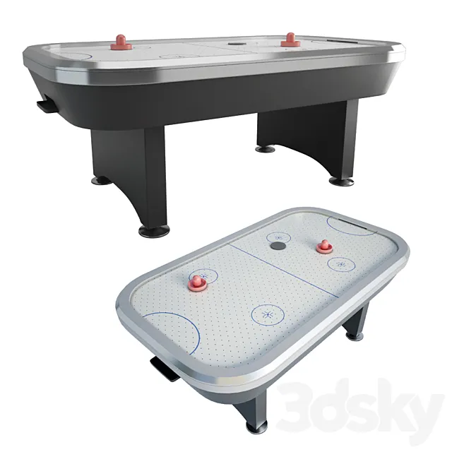 Electronic air hockey 3D Model Electronic air hockey 3D Model