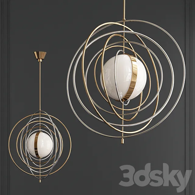 ELECTRUM KINETIC CHANDELIER 3DModel