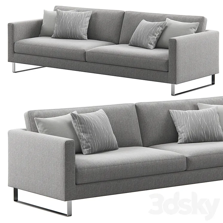 Elegance Sofa by Prostoria 3D Model Free Download