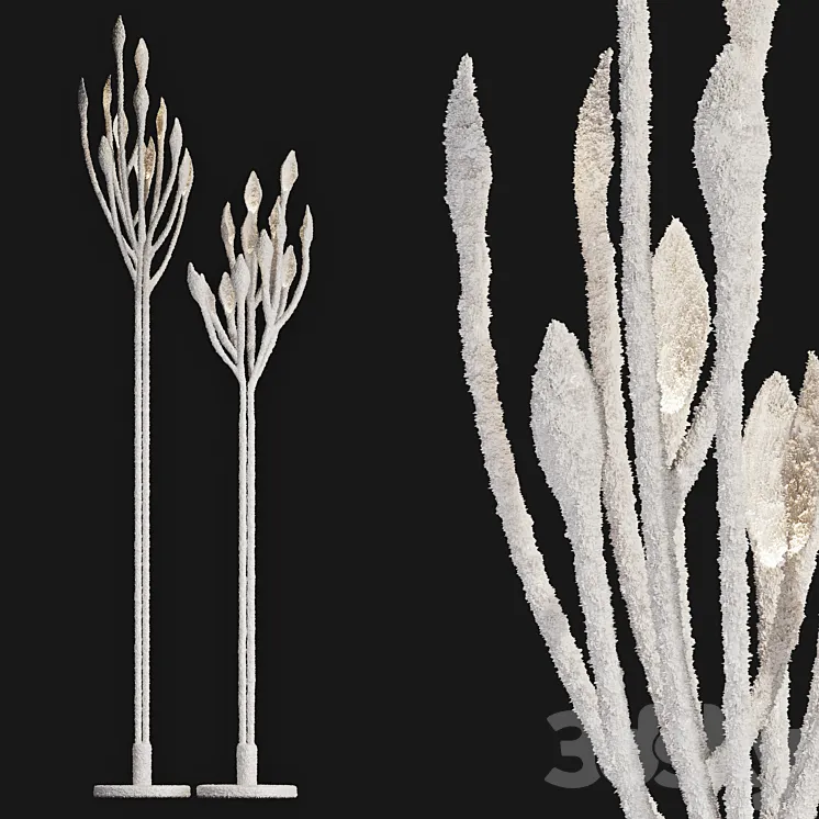 Elegant floor lamp BUSH Vetvistore 3D Model Free Download Elegant floor lamp BUSH Vetvistore 3D Model Free Download