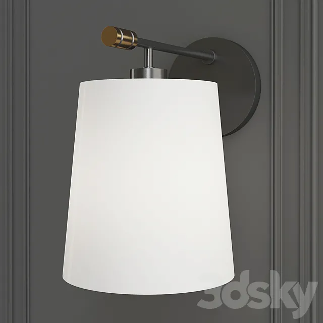 Elegant wall lamp 3D Model Elegant wall lamp 3D Model