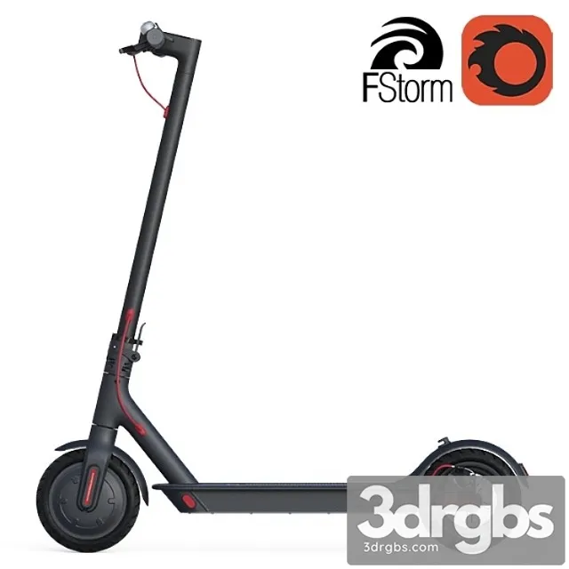 Elektricheskii Samokat Xiaomi 1 3D Model Download