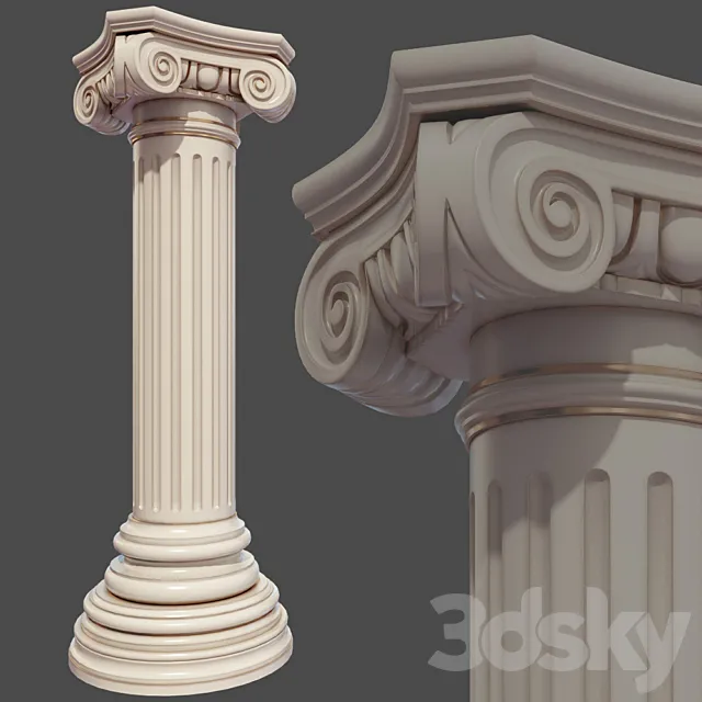 Element Сhive Сristian 3D Model Element Сhive Сristian 3D Model