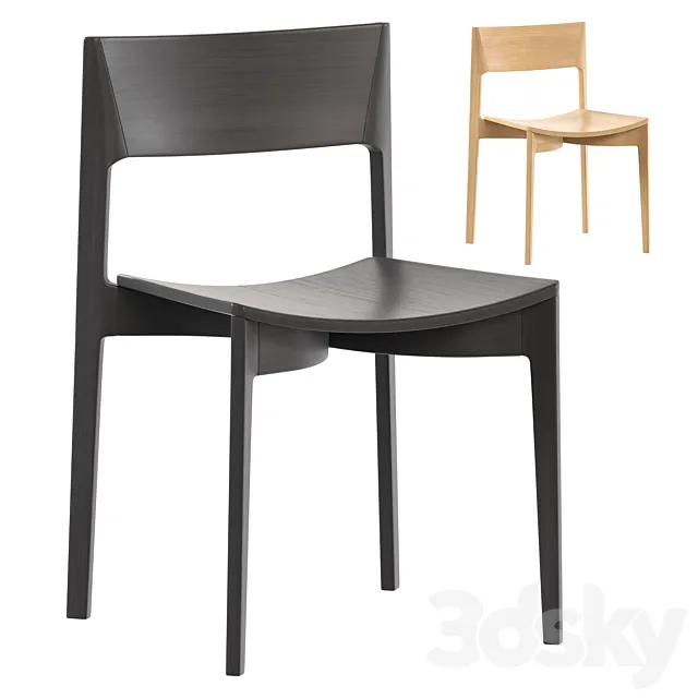 ELEMENTARY chair by Feelgood Designs 3D Model ELEMENTARY chair by Feelgood Designs 3D Model