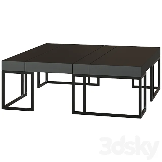Elements coffee table 3D Model