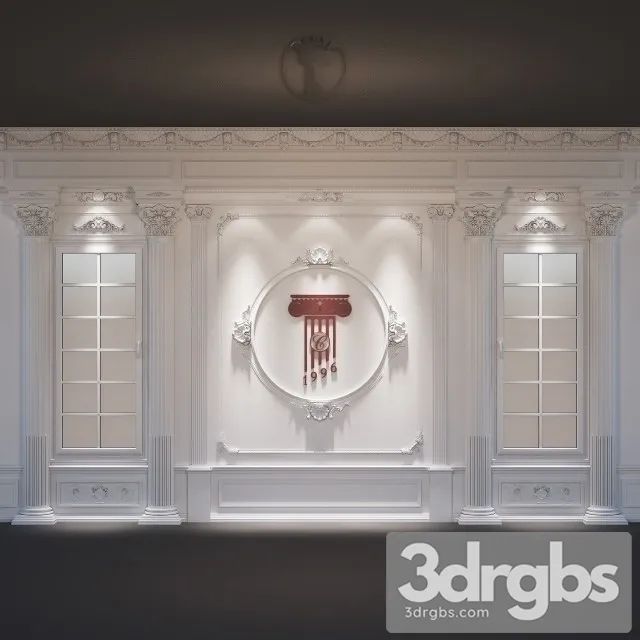 Elements of decor from Sabur Decor 2017 3D Model Download