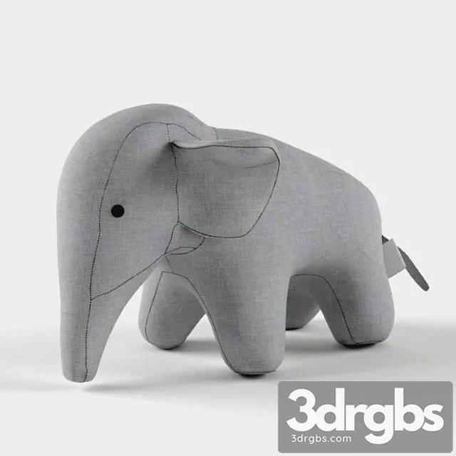 Elephant Toy 3D Model Download