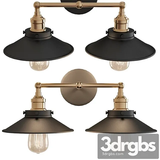 Eletorot vintage double wall light 3D Model Download Eletorot vintage double wall light 3D Model Download