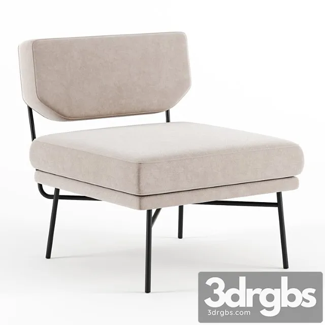 Elettra Lounge Chair By Arflex 3D Model Download Elettra Lounge Chair By Arflex 3D Model Download