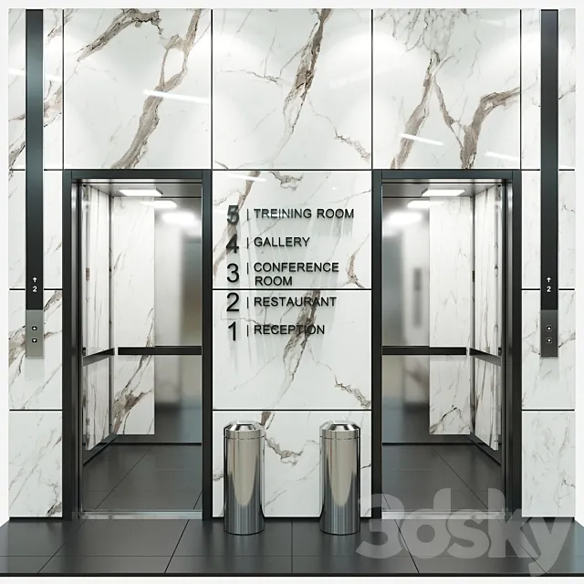 Elevator 10 3D Model Elevator 10 3D Model