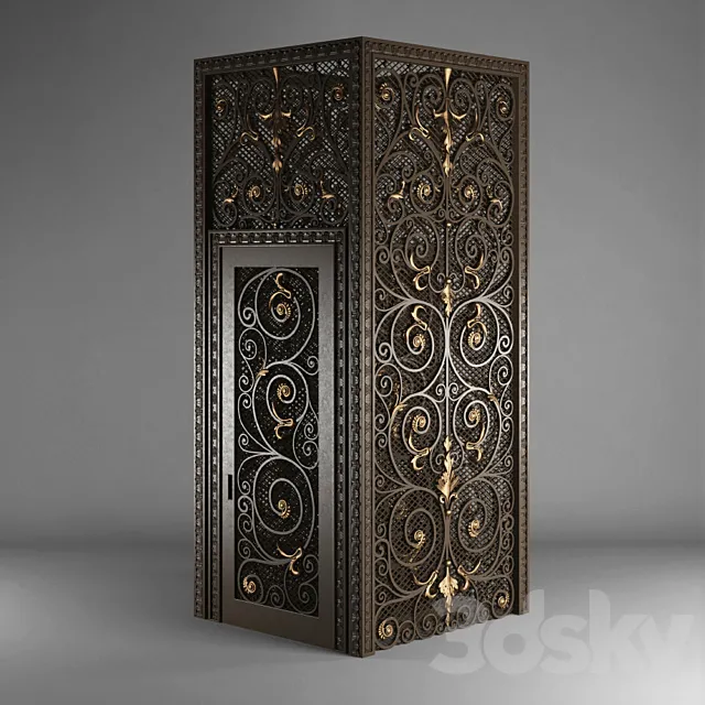 Elevator 3D Model Elevator 3D Model