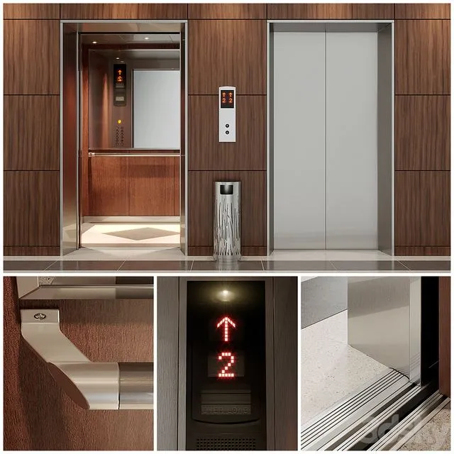 Elevator 3D Model