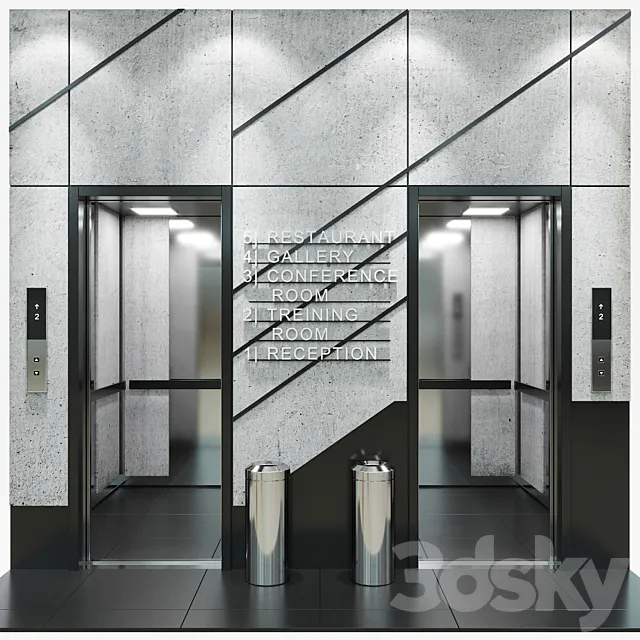 Elevator 5 3DModel Elevator 5 3DModel