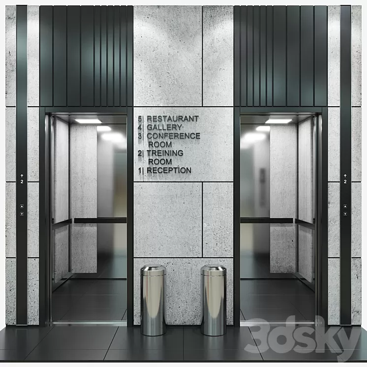 Elevator 8 3D Model
