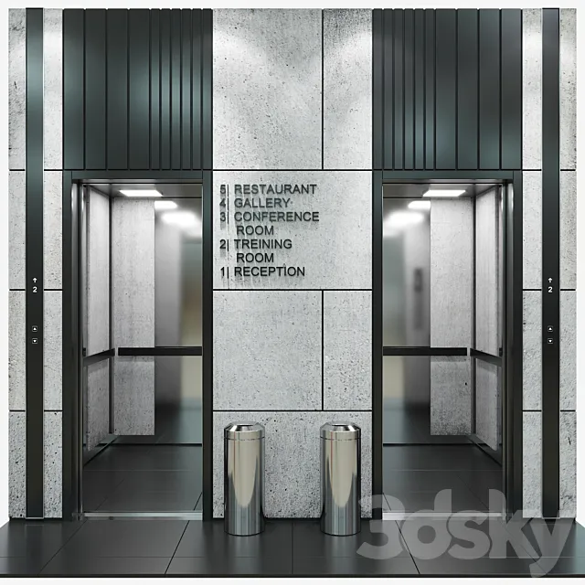 Elevator 8 3DModel Elevator 8 3DModel