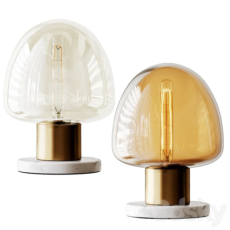 Eliana Glass Table Lamp 3D Model Free Download Eliana Glass Table Lamp 3D Model Free Download