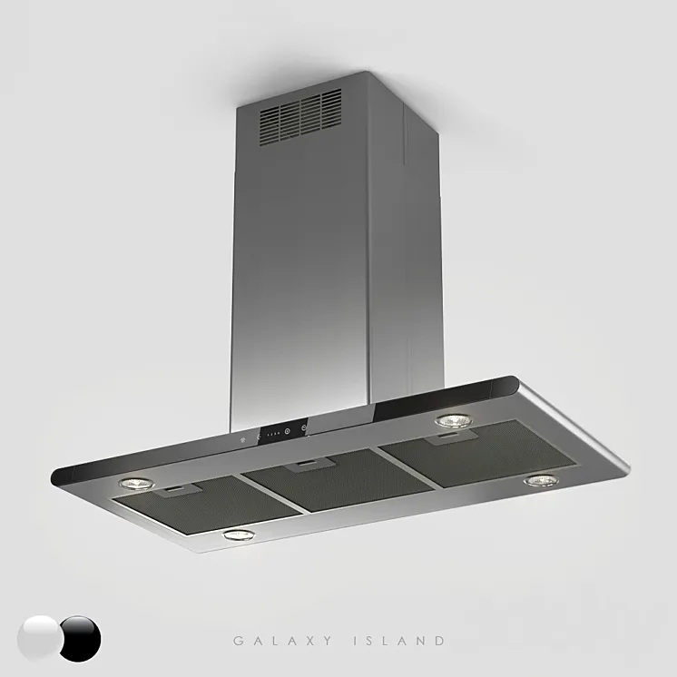 Elica Galaxy Island 3D Model Free Download