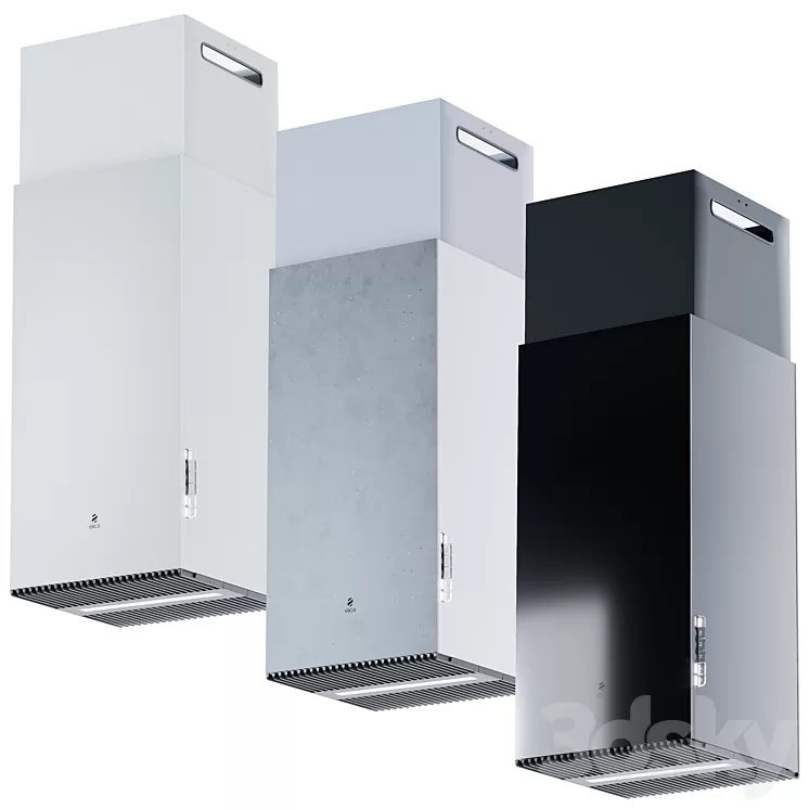 Elica Haiku island 320 s 3D Model