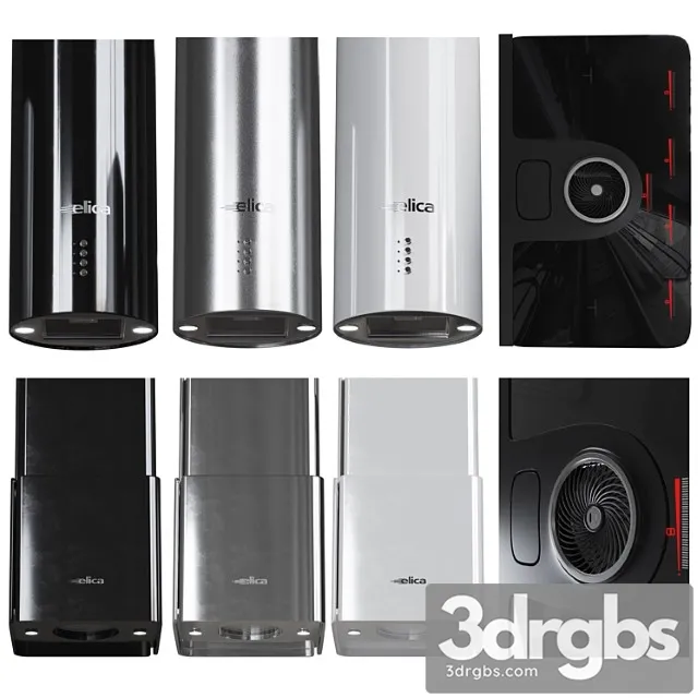 Elica island hood and hob Elica island hood and hob