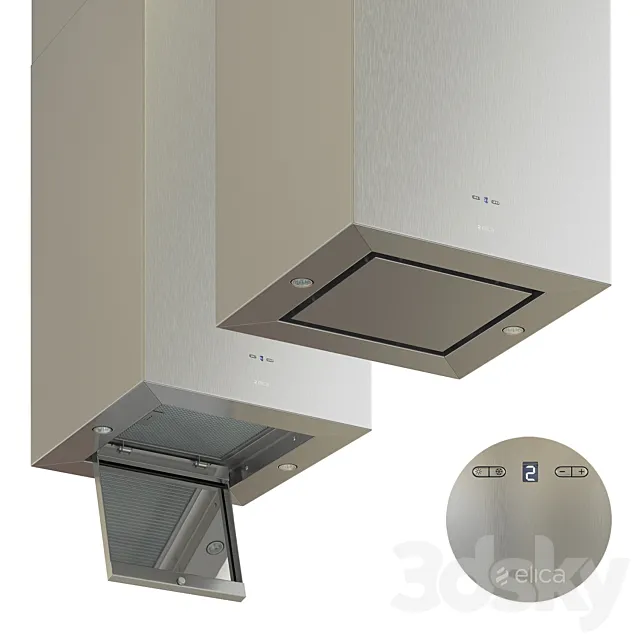 Elica Kuadra island 3DModel