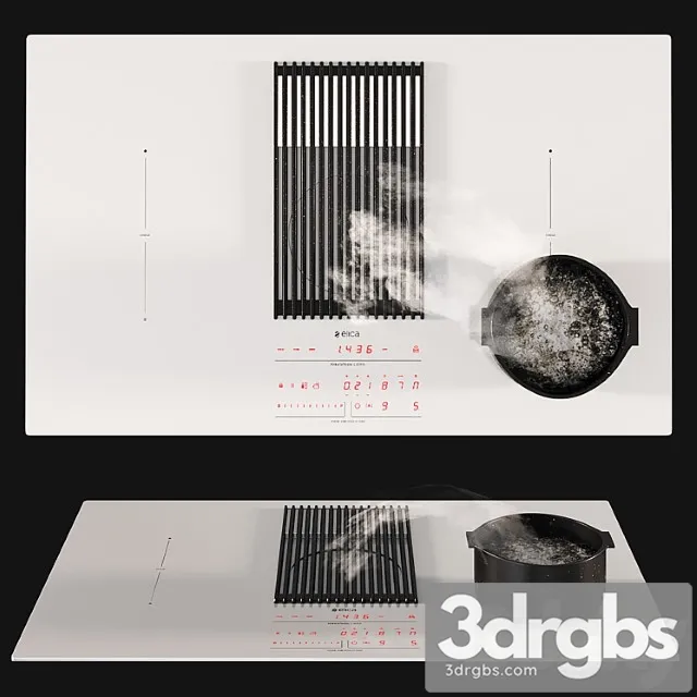 Elica Nikolatesla Libra Hob 3D Model Download