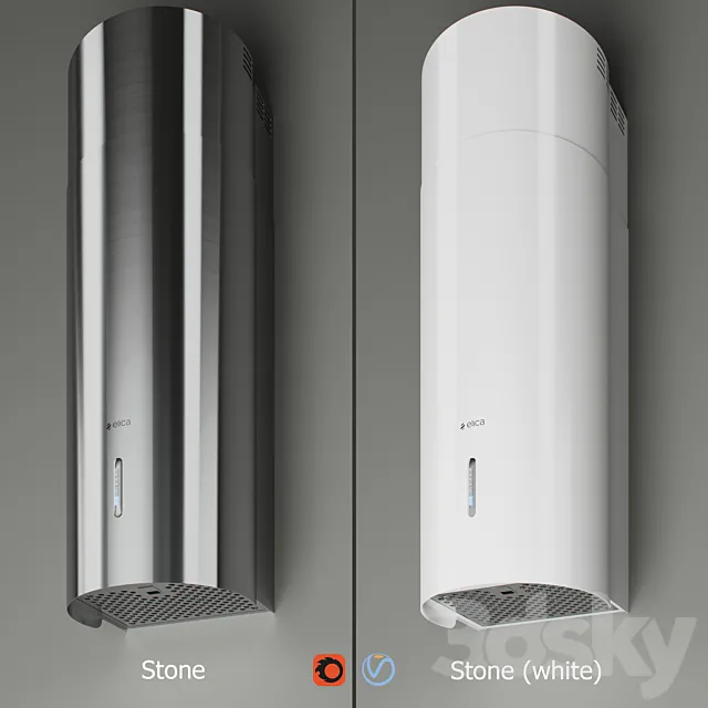 Elica – STONE IX _ A _ 33 + STONE WH _ A _ 33 3DModel