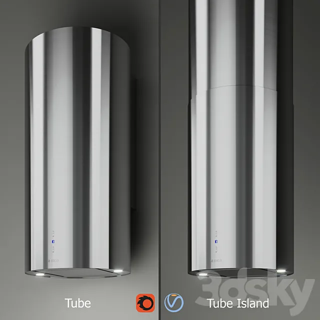 Elica – TUBE + TUBE ISLAND 3DModel