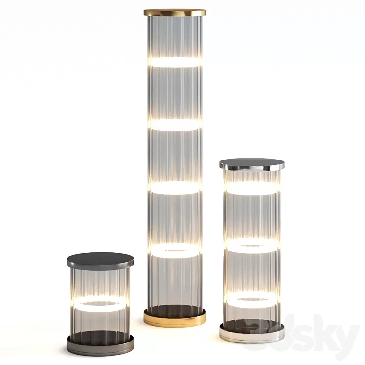 Elisabeth floor lamp by Longhi SPA 3D Model