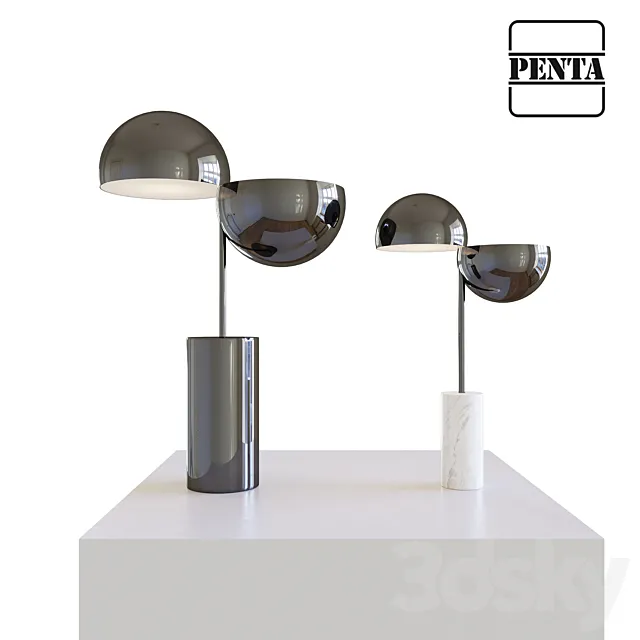 ELISABETH table lamp by Penta 3D Model ELISABETH table lamp by Penta 3D Model