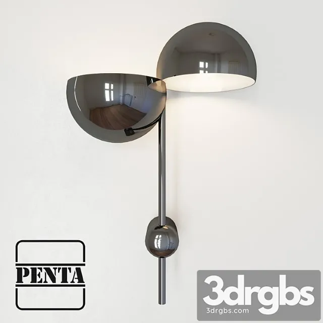 Elisabeth wall lamp by penta 3D Model Download Elisabeth wall lamp by penta 3D Model Download