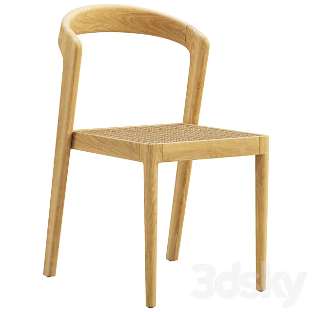 Elise Dining Chairs 3D Model