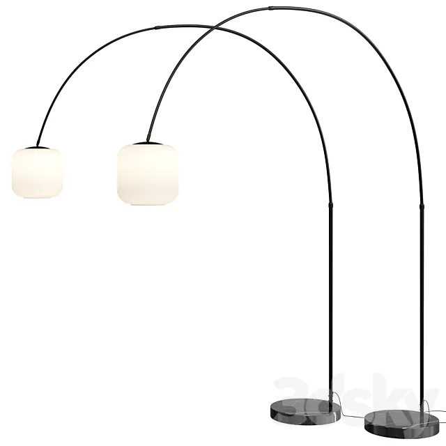 Elita floor lamp by AM.PM 3D Model