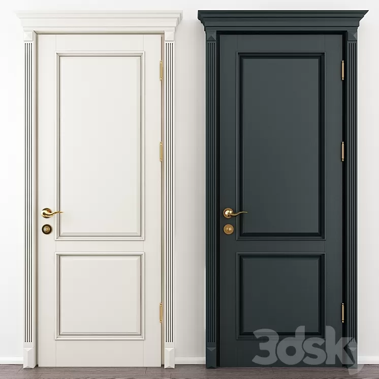 Elite door model 15 3D Model