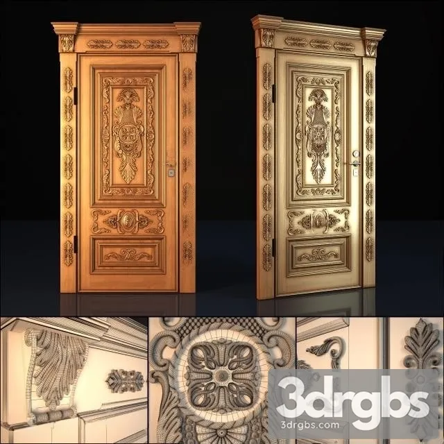 Elite Front Door 3D Model Download