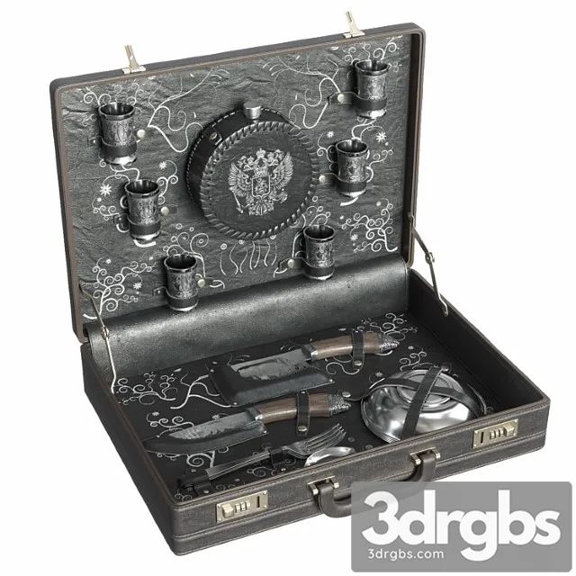 Elite picnic set 3D Model Download