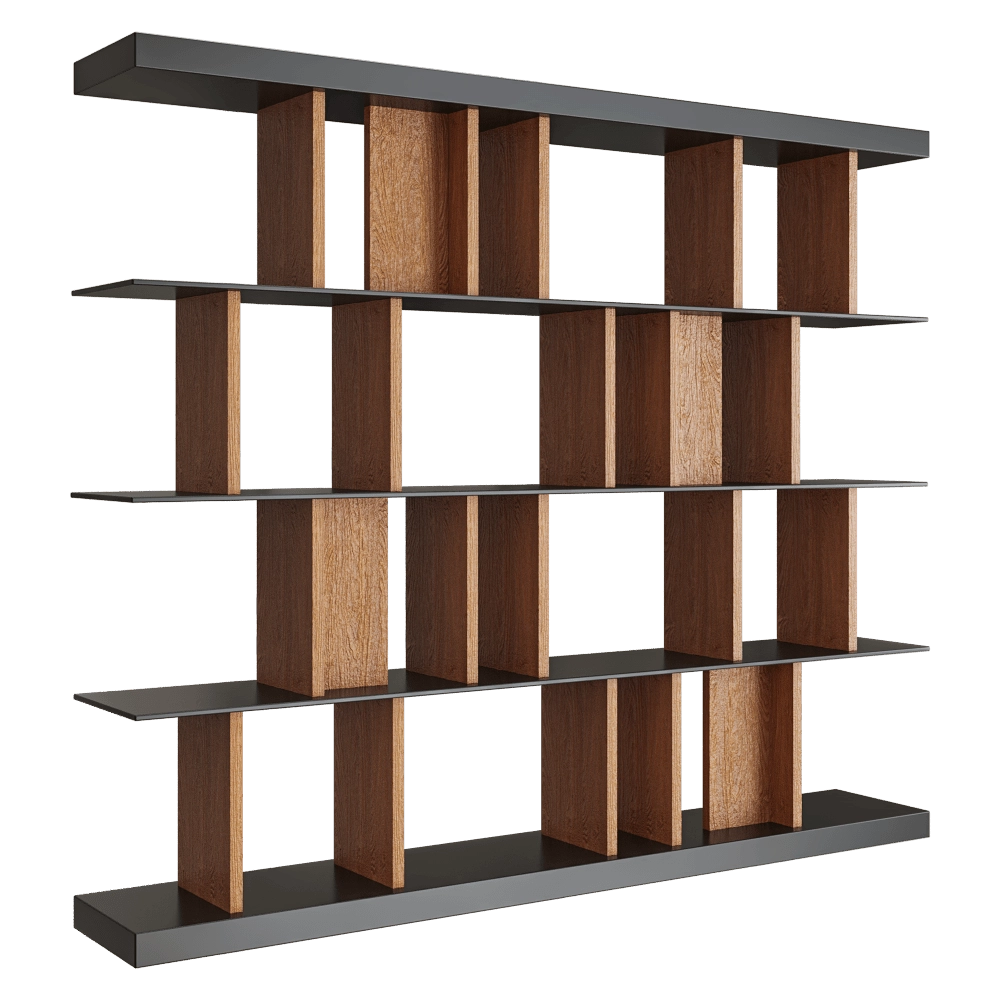 ELITE TO BE – Bookcase Hakkasan 3D Model ELITE TO BE – Bookcase Hakkasan 3D Model