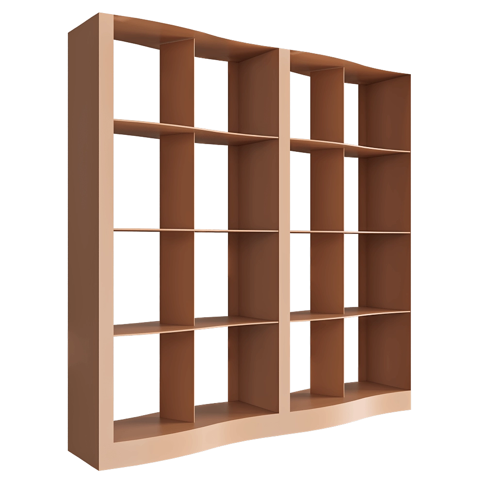 ELITE TO BE – Bookcase Napala 3D Model ELITE TO BE – Bookcase Napala 3D Model