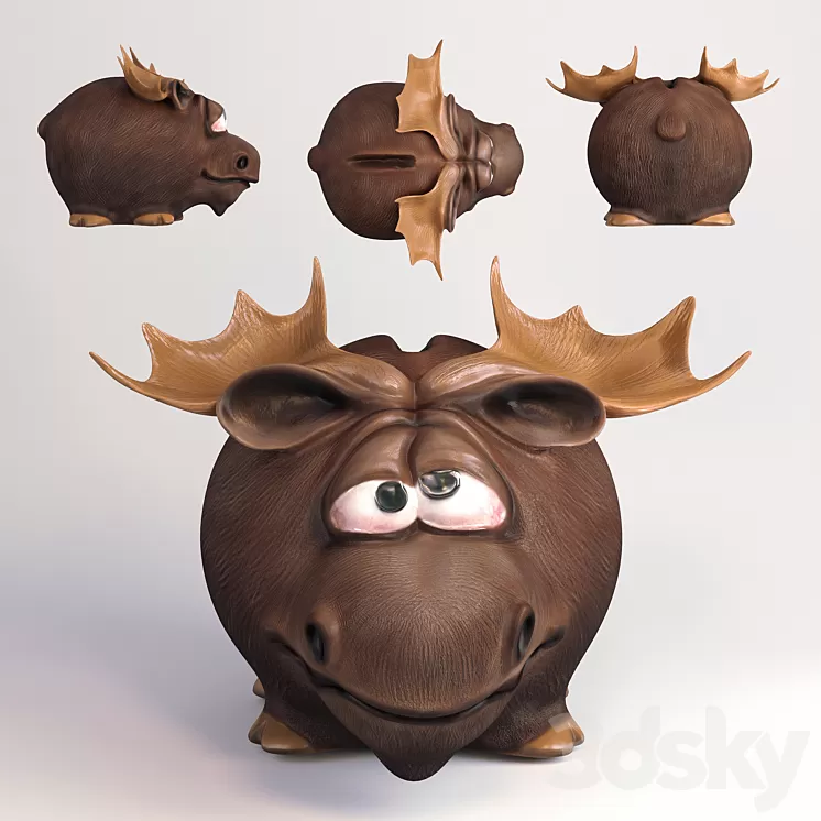 Elk 3D Model