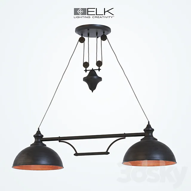ELK Lighting Farmhouse 3DModel ELK Lighting Farmhouse 3DModel