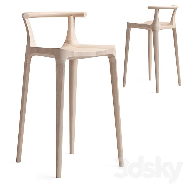 Elka Stool 3D Model